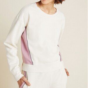 Saturday/Sunday Anthropologie Hockney Colorblock Fleece Sweatshirt Small